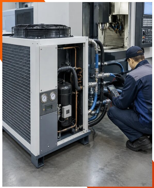 Ремонт чиллеров станков с выездом в Сочи